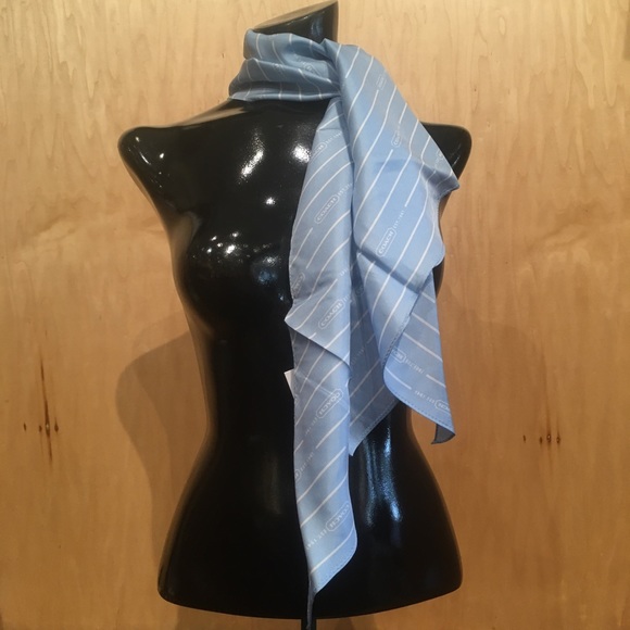 🌲COACH SILK SCARF WITH TAGS🌲 - Picture 6 of 6